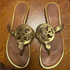 Tory Burch Gold Sandals